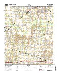Commerce South 2016 topographic map thumbnail