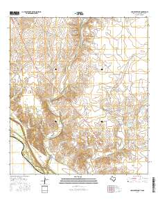 Cow Creek Tank 2016 topographic map preview