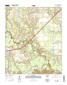 Dalby Springs 2016 topographic map thumbnail
