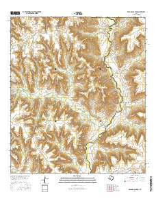 Dead Man Canyon 2016 topographic map thumbnail