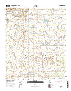 Mankins 2016 topographic map thumbnail