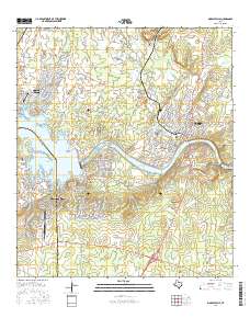 Marble Falls 2016 topographic map thumbnail