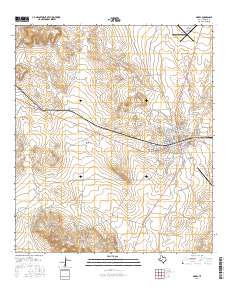 Marfa 2016 topographic map thumbnail