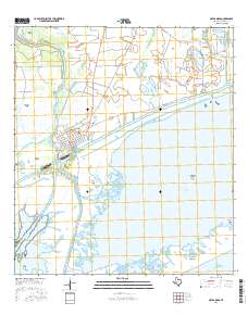 Matagorda 2016 topographic map thumbnail