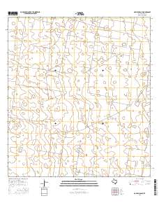 McAllen Ranch 2016 topographic map thumbnail
