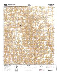 McClain Canyon 2016 topographic map thumbnail