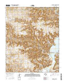 McDowell Creek 2016 topographic map thumbnail