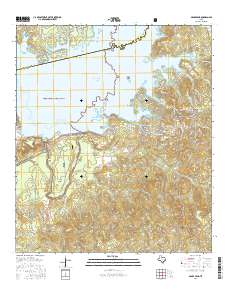 McGee Bend 2016 topographic map thumbnail