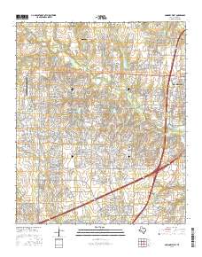 McKinney West 2016 topographic map thumbnail