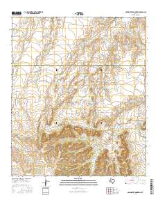 McWhorter Mountain 2016 topographic map thumbnail