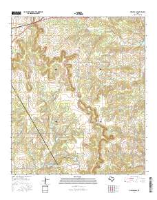 Mercers Gap 2016 topographic map thumbnail