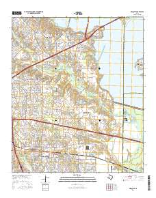 Mesquite 2016 topographic map thumbnail