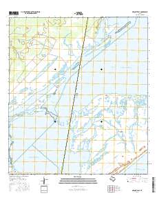 Mesquite Bay 2016 topographic map thumbnail
