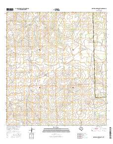 Mesteno Creek South 2016 topographic map thumbnail