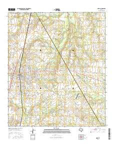 Mexia 2016 topographic map thumbnail