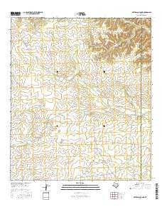 Meyers Canyon NE 2016 topographic map thumbnail