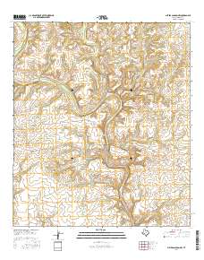 Meyers Canyon NW 2016 topographic map thumbnail