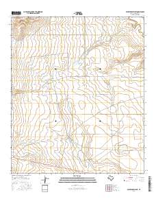 Mickey Draw West 2016 topographic map thumbnail