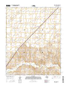 Middle Water 2016 topographic map thumbnail