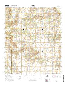 Miles NW 2016 topographic map thumbnail