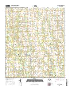 Miller Grove 2016 topographic map thumbnail