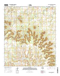 Millican Mountains 2016 topographic map thumbnail