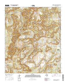 Mineral Wells West 2016 topographic map thumbnail