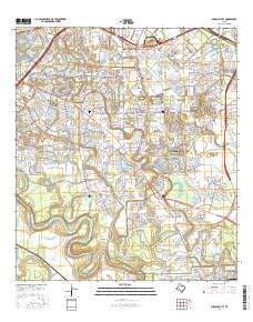 Missouri City 2016 topographic map thumbnail