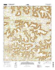 Mitchell Draw 2016 topographic map thumbnail