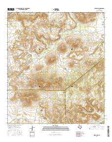 Mitre Peak 2016 topographic map thumbnail