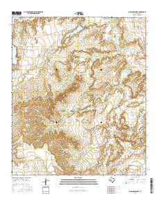 Moss Creek Lake 2016 topographic map thumbnail