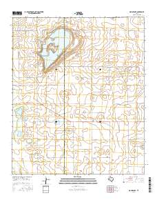 Mound Lake 2016 topographic map thumbnail