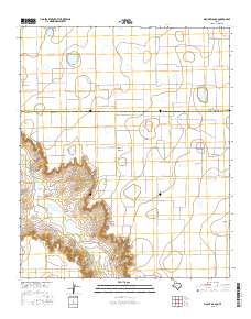 Mount Blanco 2016 topographic map thumbnail