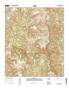 Mount Selman 2016 topographic map thumbnail