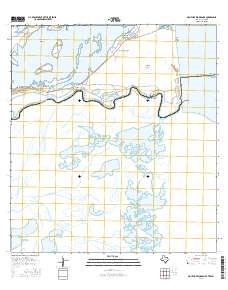 Mouth of Rio Grande 2016 topographic map thumbnail