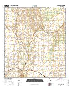 Mud Creek North 2016 topographic map thumbnail