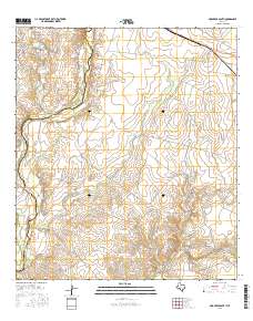 Mud Creek South 2016 topographic map thumbnail