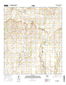 Mud Springs 2016 topographic map thumbnail