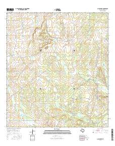 Mule Creek 2016 topographic map thumbnail