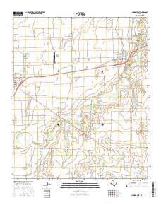 Munday East 2016 topographic map thumbnail