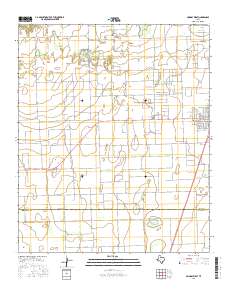 Munday West 2016 topographic map thumbnail