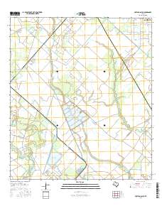Mustang Bayou 2016 topographic map thumbnail