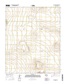 Mustang Lake 2016 topographic map thumbnail