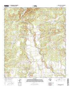 Mustang Valley 2016 topographic map thumbnail