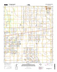 Nations South Well 2016 topographic map thumbnail