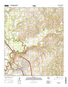 Navasota 2016 topographic map thumbnail