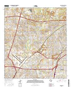 Longhorn 2016 topographic map thumbnail