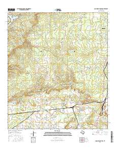 Longhorn Cavern 2016 topographic map thumbnail