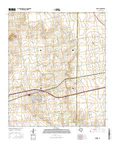 Loraine 2016 topographic map thumbnail