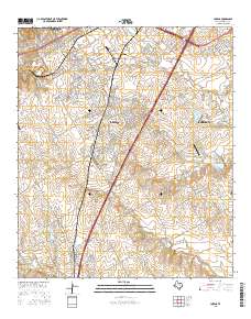 Lorena 2016 topographic map thumbnail